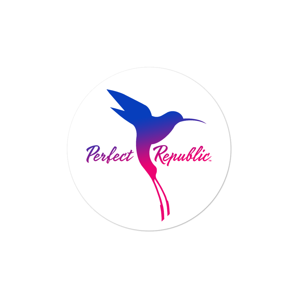 "Perfect Republic" Bubble-free Vinyl Stickers