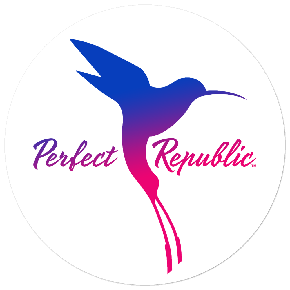 "Perfect Republic" Bubble-free Vinyl Stickers