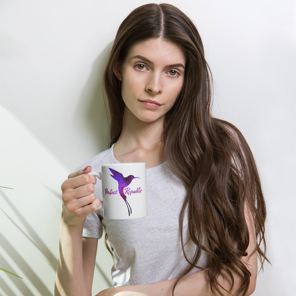 The Space-Hummingbird "Perfect Republic" Mug