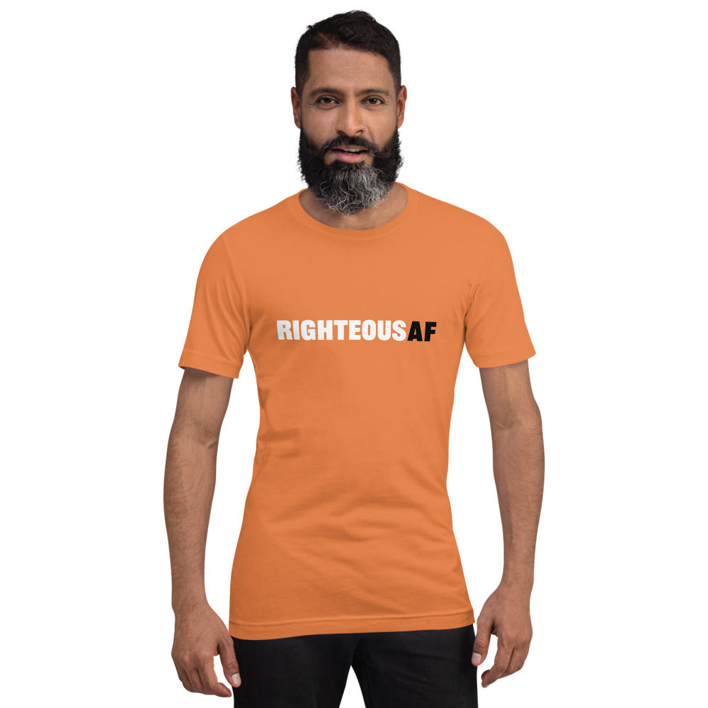 RIGHTEOUS AF Short-Sleeve Unisex T-Shirt