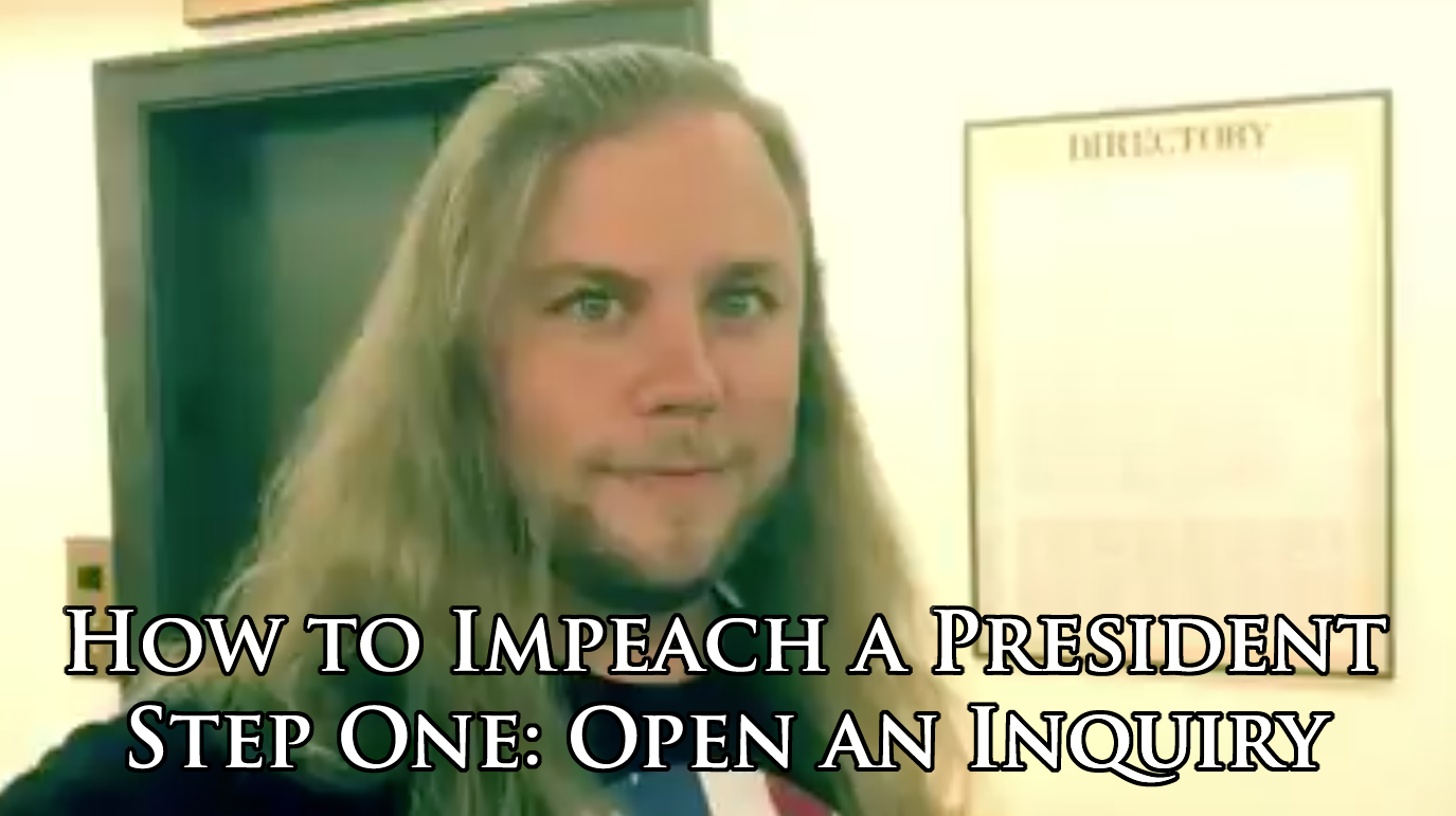 Ladies and Gentlemen: We've Got Ourselves an Impeachment Inquiry!