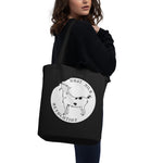 "goat milk?" Eco Tote Bag in Black