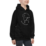 "Goat Milk Revolution" Kids Hoodie (White Logo)