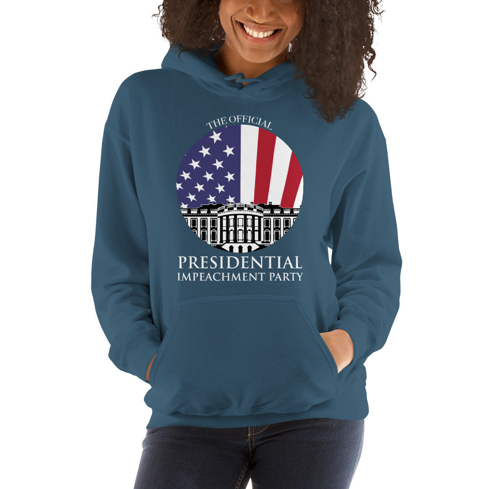"The Official Presidential Impeachment Party" Hooded Sweatshirt
