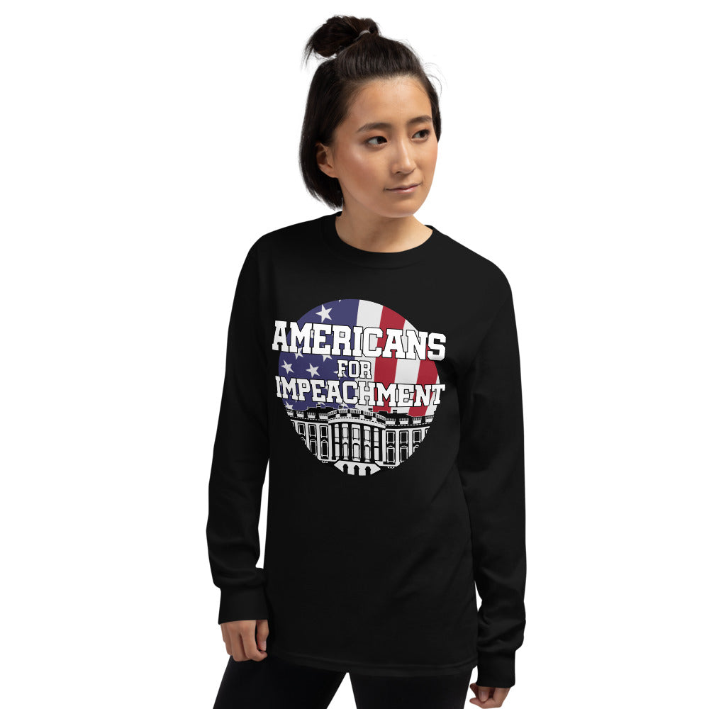 "AMERICANS FOR IMPEACHMENT" Long Sleeve Shirt