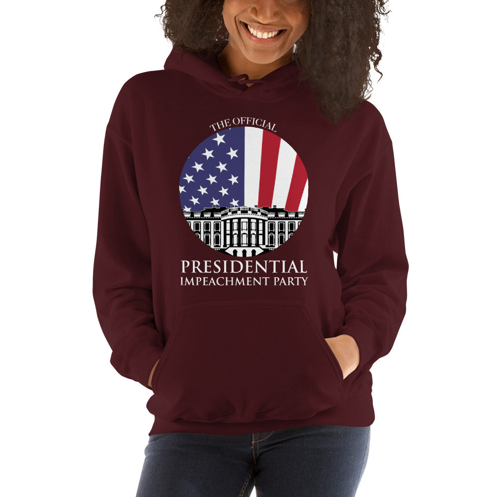 "The Official Presidential Impeachment Party" Hooded Sweatshirt