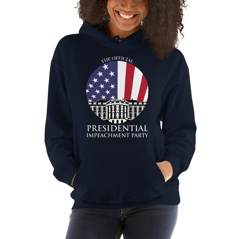 "The Official Presidential Impeachment Party" Hooded Sweatshirt