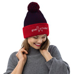 "goat milk?" Pom-Pom Beanie