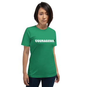 COURAGEOUS AF Short-Sleeve Unisex T-Shirt