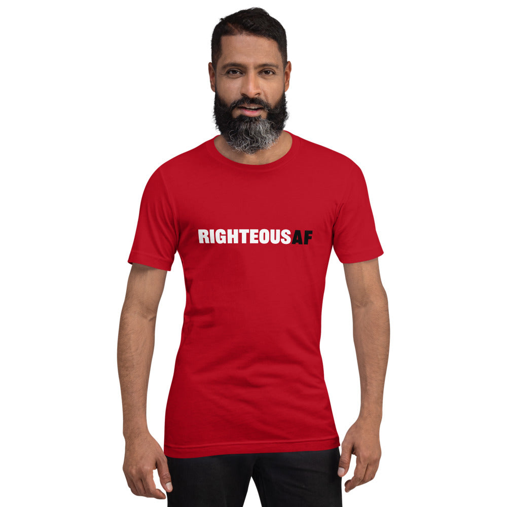 RIGHTEOUS AF Short-Sleeve Unisex T-Shirt