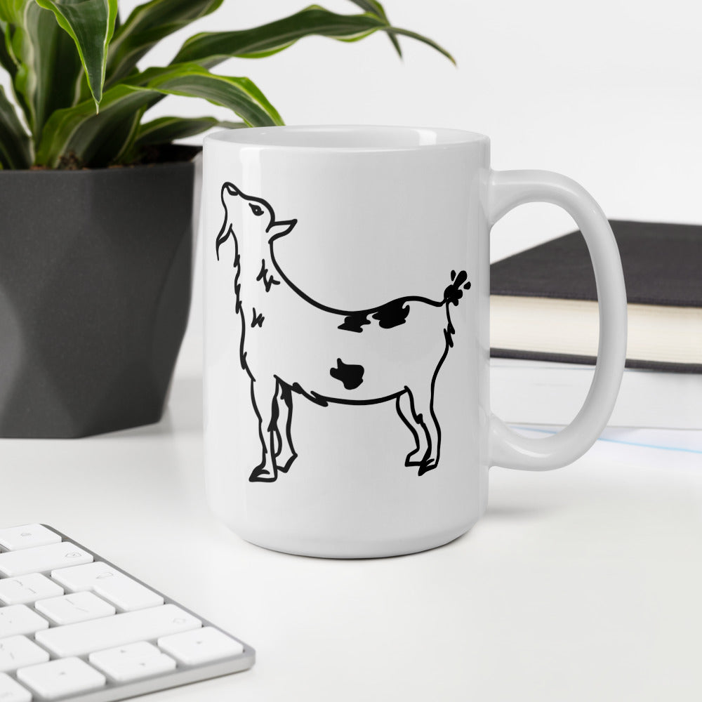 "goat milk?" Goat Milk Revolution Mug