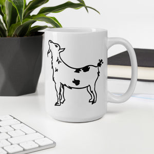 "goat milk?" Goat Milk Revolution Mug
